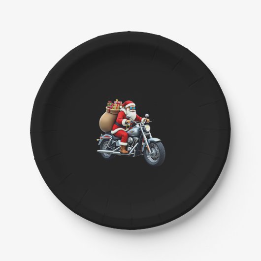 Christmas (5) papieren bordje (Voorkant)