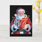 Christmas 67 Funny Xmas Six Seven Ugly Sweater 6-7 Kaart (Gele Bloem)