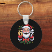 Christmas 67 Funny Xmas Six Seven Ugly Sweater 6-7 Sleutelhanger (Voorkant)