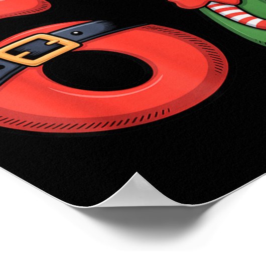 Christmas 67 Meme 67 Santa Elf - Six Seven  Poster (Hoek)