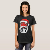 Christmas 67 Meme Design Funny Six Seven Hands 6 7 T-shirt (Voorkant volledig)