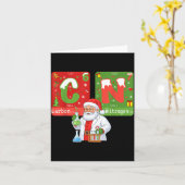 Christmas 67 Meme Science Chemistry Humor Periodic Kaart (Gele Bloem)