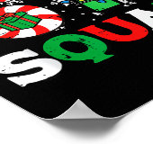 Christmas 67 Squad 6 7 Meme Xmas Family Men Women  Poster (Hoek)