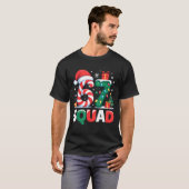Christmas 67 Squad Brainrot Funny Candy Cane Light T-shirt (Voorkant volledig)