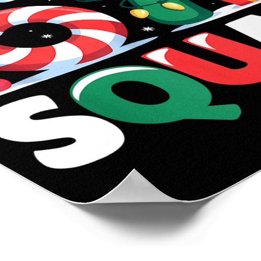 Christmas 67 Squad Brother 6-7 Funny Matching Cand Poster (Hoek)