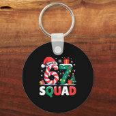 Christmas 67 Squad Brother 6-7 Funny Matching Cand Sleutelhanger (Voorkant)