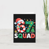 Christmas 67 Squad Funny Candy Cane Lights Holiday Kaart (Voorkant)