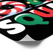 Christmas 67 Squad Sister 6-7 Funny Matching Candy Poster (Hoek)