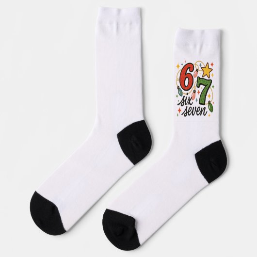 Christmas 6 7 Socks  Sokken (Links)