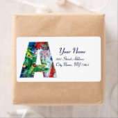 CHRISTMAS A BRIEF / SANTA MET CHRISTMAS TREE ETIKET (Insitu)