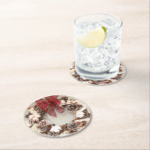 Christmas A Ronde Kartonnen Onderzetter (Insitu)