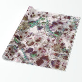 'Christmas Abstract' Holiday Gift Wrap Cadeaupapier (Uitgerold)
