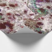 'Christmas Abstract' Holiday Gift Wrap Cadeaupapier (Hoek)
