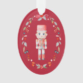 Christmas Acrylic Ornament with Toy Soldier (voorkant)