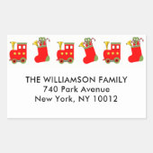 Christmas address labels (Voorkant)
