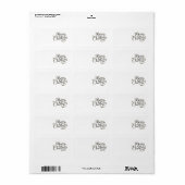 Christmas Adresetiketten STYLE DESIGN Etiket (Full Sheet)