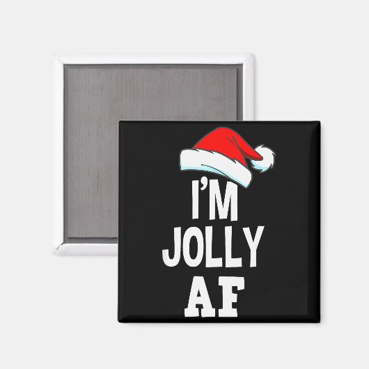 Christmas Adult Shirt, Naughty Christmas Pajama, M Magneet (Voorkant / Achterkant)