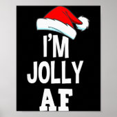 Christmas Adult Shirt, Naughty Christmas Pajama, M Poster (Voorkant)