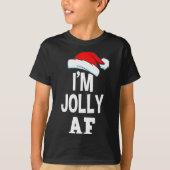 Christmas Adult Shirt, Naughty Christmas Pajama, M T-shirt (Voorkant)