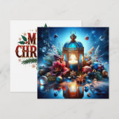 Christmas Advent Wenskaart (Voorkant / Achterkant)