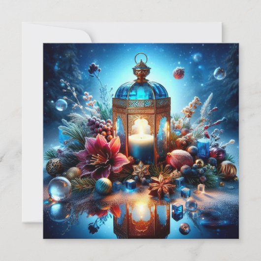 Christmas Advent Wenskaart (Voorkant)