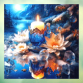 Christmas Advent Window Cling Raamsticker (Vel 3)