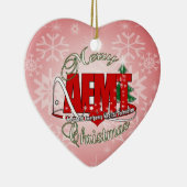 CHRISTMAS AEMT Advanced Emergency Medical Tech Keramisch Ornament (Rechts)
