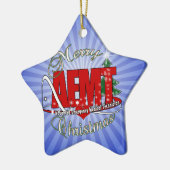 CHRISTMAS AEMT Advanced Emergency Medical Tech Keramisch Ornament (Links)