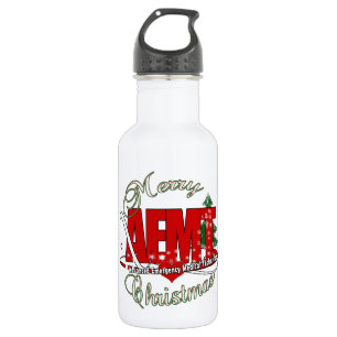 CHRISTMAS AEMT Advanced Emergency Medical Tech Waterfles