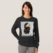 Christmas Aesthetic Santa Cat Cute Funny T-shirt (Voorkant volledig)