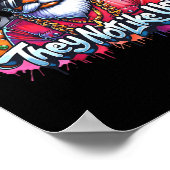 Christmas African Santa They Not Like Us Merry Chr Poster (Hoek)