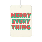 Christmas Air Freshener Luchtverfrisser (Voorkant)