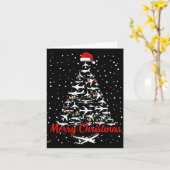 Christmas Airplanes Tree Lots Merry Christmas Men  Kaart (Gele Bloem)