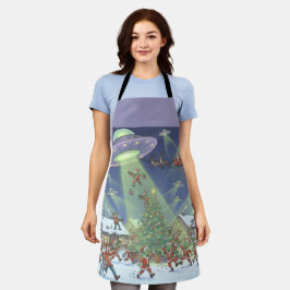 Christmas Alien Invasion, Apron Schort