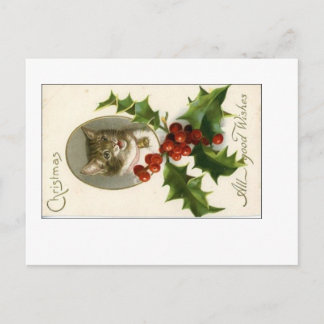 Christmas . All Good Wishes Feestdagenkaart