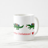 Christmas Alligator Mug Koffiemok (Voorkant rechts)