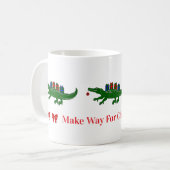 Christmas Alligator Mug Koffiemok (Voorkant links)