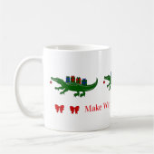 Christmas Alligator Mug Koffiemok (Links)