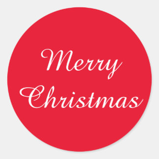 Christmas Amazone Witte Rode Sticker van Janz