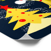 Christmas and banana poster (Hoek)