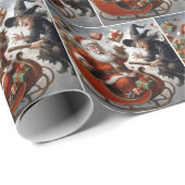 Christmas and Halloween Holidays Collision Cadeaupapier (Rol Hoek)