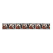 Christmas and Halloween Holidays Collision Grosgrain Lint (Voorkant)