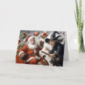 Christmas and Halloween Holidays Humor Kaart (Voorkant)