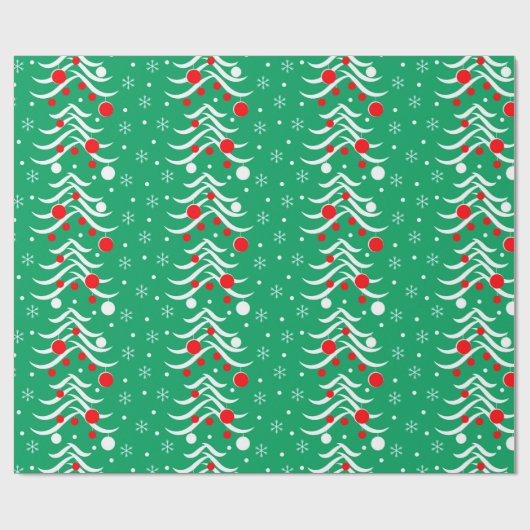 Christmas and new year pattern cadeaupapier (Vlak)