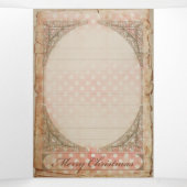 Christmas Angel 2 - Wenskaart Drieluik Wenskaart (Binnenkant midden)