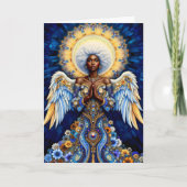 Christmas Angel 5x7 kerst Kaart (Voorkant)