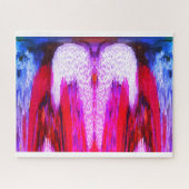 Christmas angel art legpuzzel (Horizontaal)