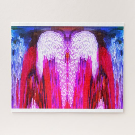 Christmas angel art legpuzzel (Horizontaal)