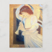 Christmas Angel Briefkaarten Burne-Jones Gold Whit (Voorkant)
