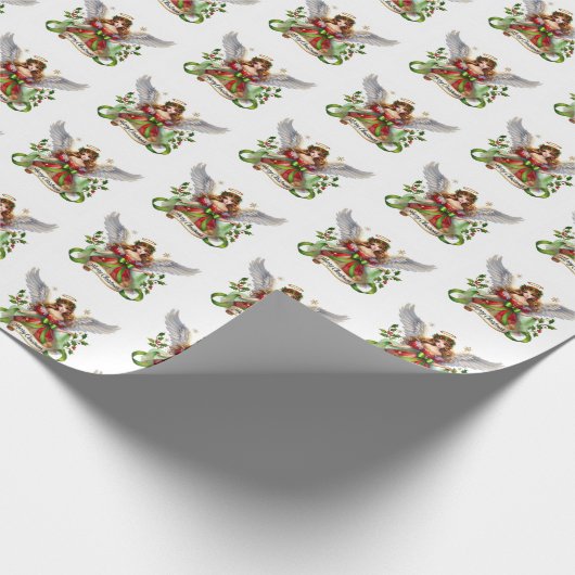 Christmas Angel Cadeaupapier (Hoek)